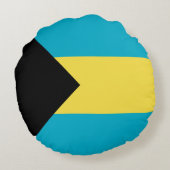 バハマ国旗 ラウンドクッション (裏面)