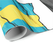 バハマ国旗 ラッピングペーパー (ロールコーナー)