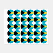 バハマ国旗 ラベル (シート)