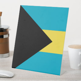 バハマ国旗 台座サイン