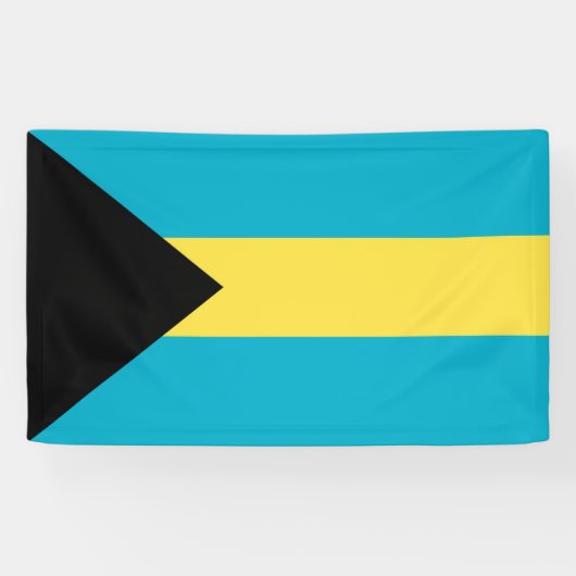 バハマ国旗 横断幕 (横)