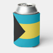 バハマ国旗 缶クーラー (缶裏面)