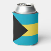 バハマ国旗 缶クーラー (缶裏面)