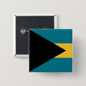 バハマ国旗 缶バッジ (正面&裏面)