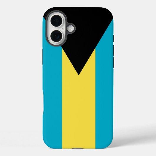 バハマ国旗 Apple iPhone 16 Plus Mate Case-Mate iPhoneケース (裏面)