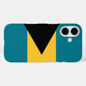 バハマ国旗 Case-Mate iPhoneケース (裏面 (横))
