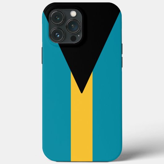 バハマ国旗 Case-Mate iPhoneケース (裏面)
