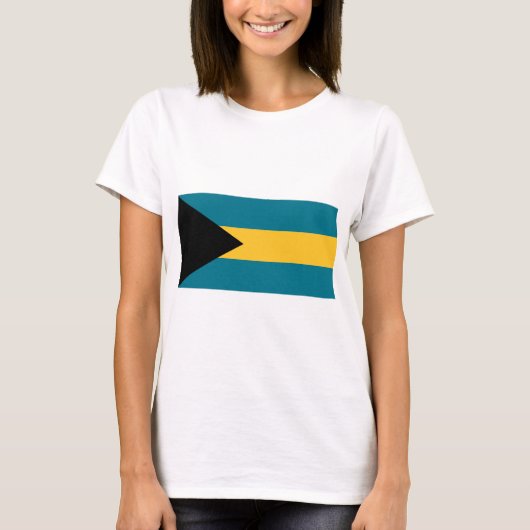 バハマ国旗 Tシャツ (正面)