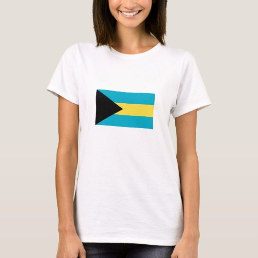 バハマ国旗 Tシャツ (正面)