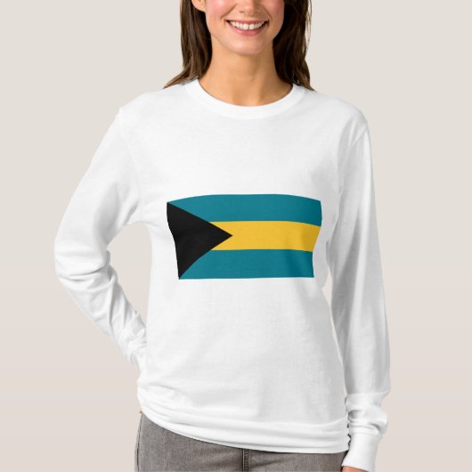 バハマ国旗 Tシャツ (正面)