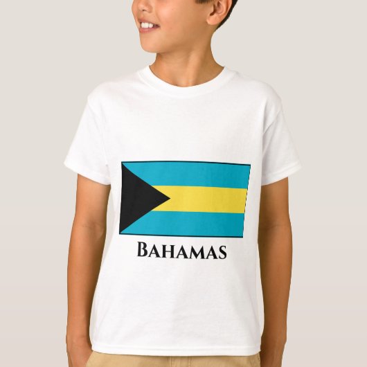 バハマ国旗 Tシャツ (正面)