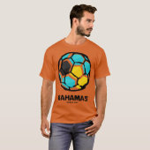 バハマ国旗 Tシャツ (正面フル)