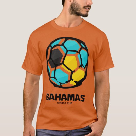 バハマ国旗 Tシャツ (正面)