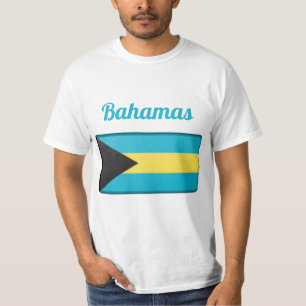 バハマ国旗Tシャツ Tシャツ