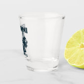 バハマ土産ギフト：ビミニバハマシュノーケリング ショットグラス (右)