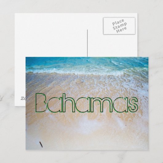 バハマ旅行 ポストカード (正面/裏面)