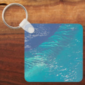 バハマ沖の大西洋海 キーホルダー (正面)