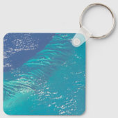 バハマ沖の大西洋海 キーホルダー (裏面)