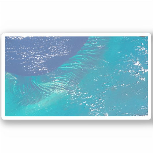 バハマ沖の大西洋海 シール (正面)