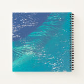 バハマ沖の大西洋海 ノートブック (裏面)