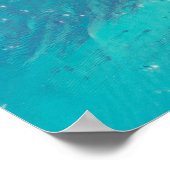 バハマ沖の大西洋海 ポスター (角)