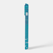 バハマ沖の大西洋海 iPhone 15ケース (左側面)