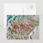 バハマ波 ポストカード (正面/裏面)