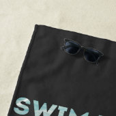 バハマ泳ぐ豚エクスマ ビーチタオル (インサイチュ)