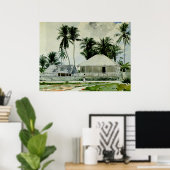 バハマ絵画ス・ナッソー ポスター (ホームオフィス)