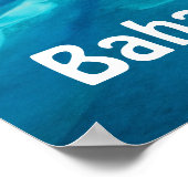 バハマ航空 ポスター (角)