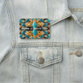 バハマ色の名前タグ 名札 (インサイチュ)