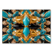 バハマ色の特殊なテーブルカード テーブルナンバー (裏面)