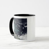 バハマ諸島の衛星観測 マグカップ (正面左)