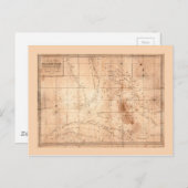 バハマ諸島地図（1817年） ポストカード (正面/裏面)