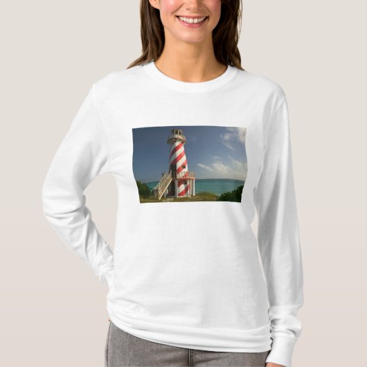 バハマ諸島 グランドバハマ島 東側: 町 Tシャツ (正面)