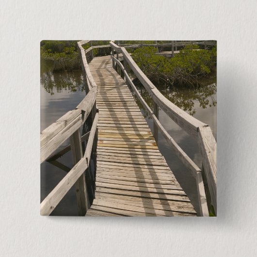 バハマ諸島 グランドバハマ島 東側: 缶バッジ (正面)