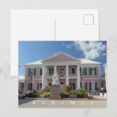 バハマ議会建物ビューポストカード ポストカード (正面/裏面)