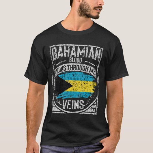 バハマ走の血 Tシャツ (正面)