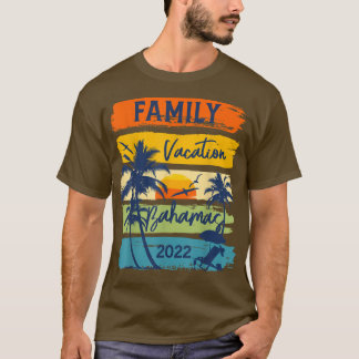 バハマ2022カリブファミリーバケーションマッチンググループ Tシャツ