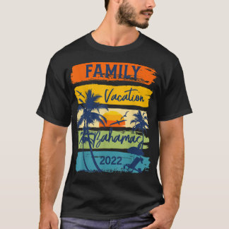 バハマ2022年カリブ家族の休暇に見合うグループ Tシャツ