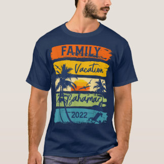バハマ2022 CaribeFamilyバケーションマッチンググループ Tシャツ