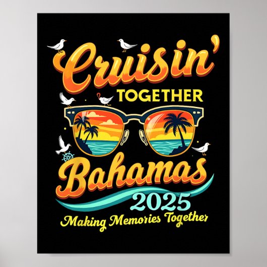 バハマ2025旅行で家族クルーシンをマッチング ポスター (正面)