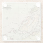 バハマ ガラスコースター (裏面)