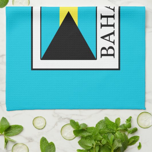 バハマ キッチンタオル (折り畳み)