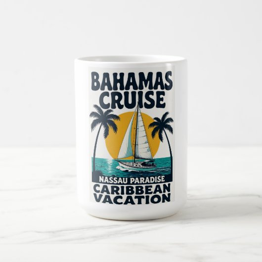 バハマ クルーズ ナッソー パラダイス コーヒーマグカップ (中央)