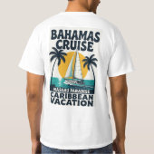 バハマ クルーズ ナッソー パラダイス Tシャツ (裏面)