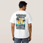 バハマ クルーズ ナッソー パラダイス Tシャツ (裏面フル)