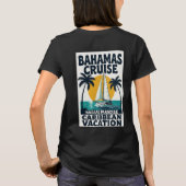 バハマ クルーズ ナッソー パラダイス Tシャツ (裏面)