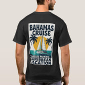 バハマ クルーズ ナッソー パラダイス Tシャツ (裏面)
