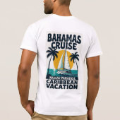 バハマ クルーズ ナッソー パラダイス Tシャツ (裏面)
